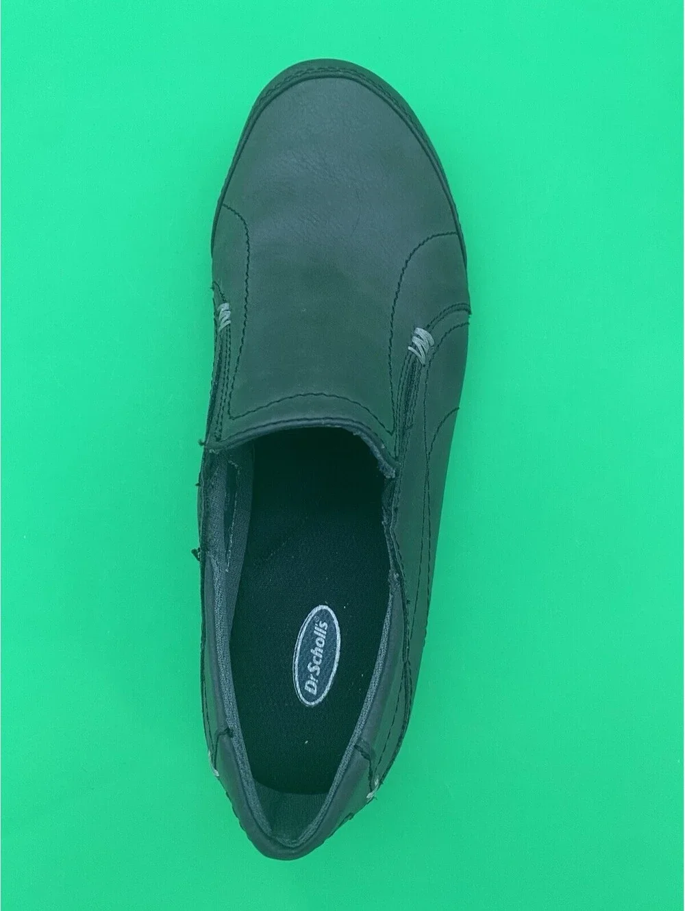Dr. Scholl's Women's Size 7M Black Hadley Faux Leather Slip-On Comfort Shoes